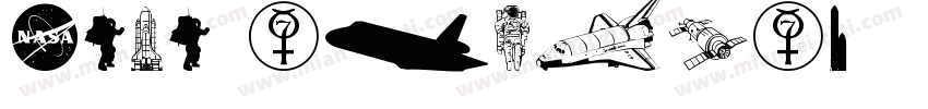 nasa medium字体转换